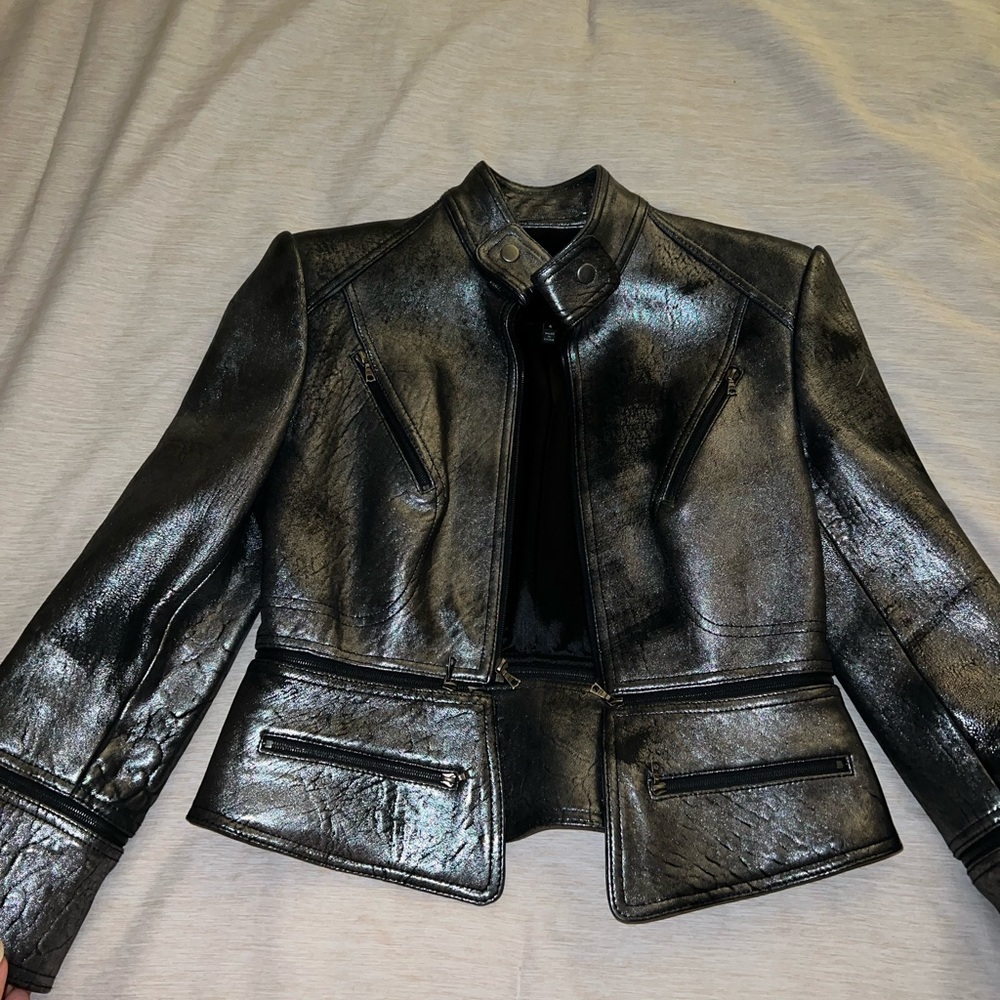 Robert Rodriguez Leather Jacket - image 2